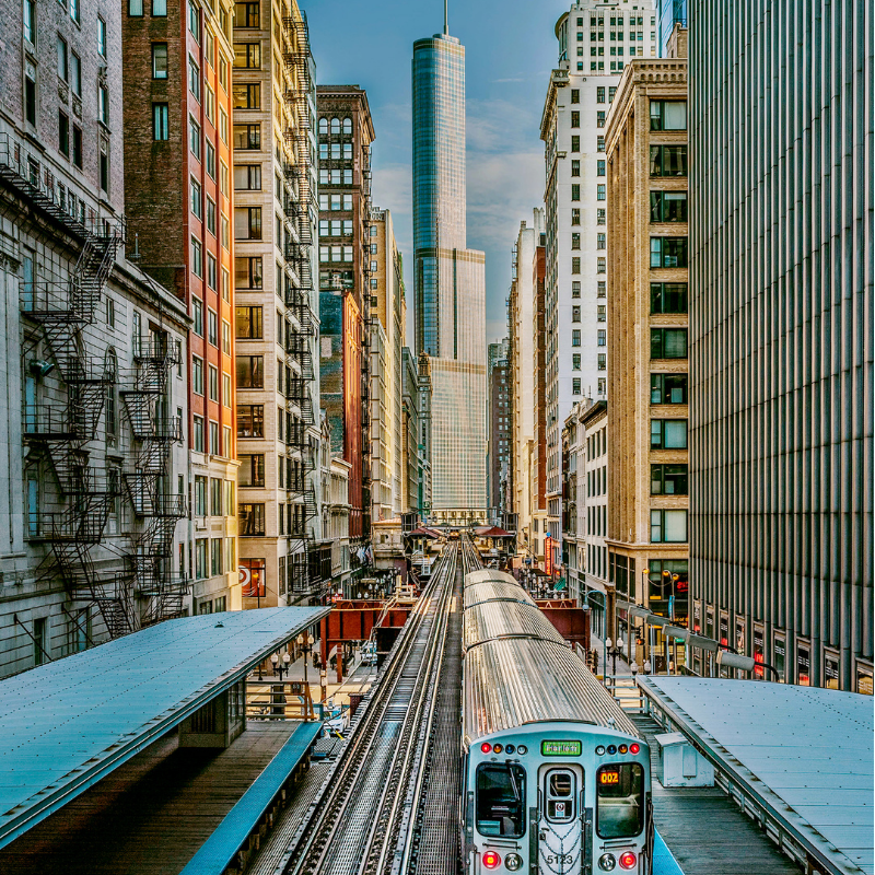 living in Chicago