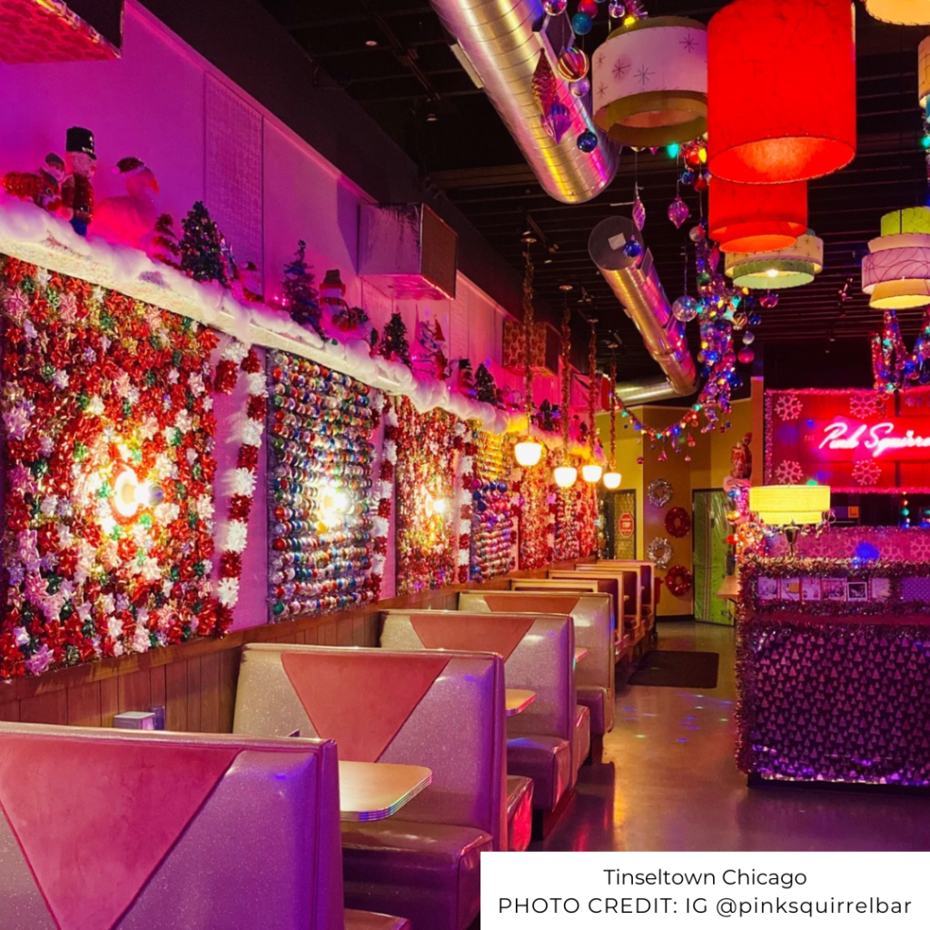 Tinseltown Chicago at the Pink Squirrel