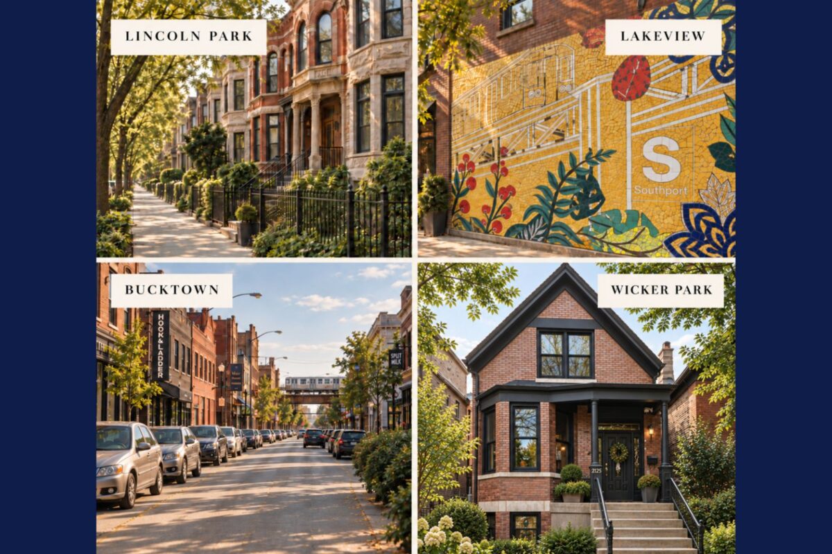 Streetview for Lincoln Park Lakeview Bucktown and Wicker Park Chicago