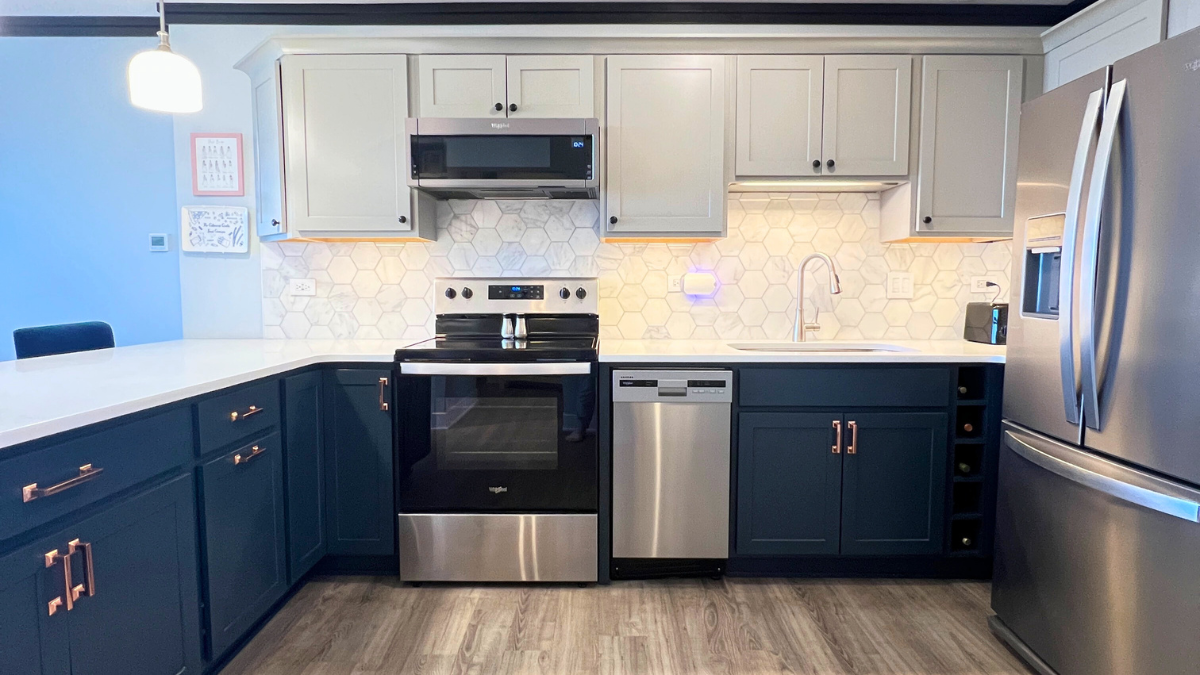 old town one bedroom kitchen